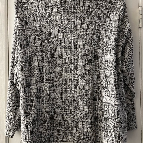 GUC C.D. Daniels Black and White Zip-Up Jacket - Picture 2 of 2